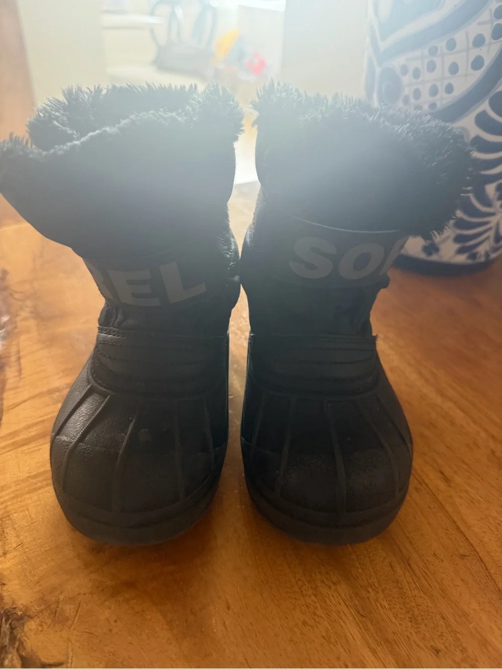Sorel Kids Black Winter Rain & Snow Boots
